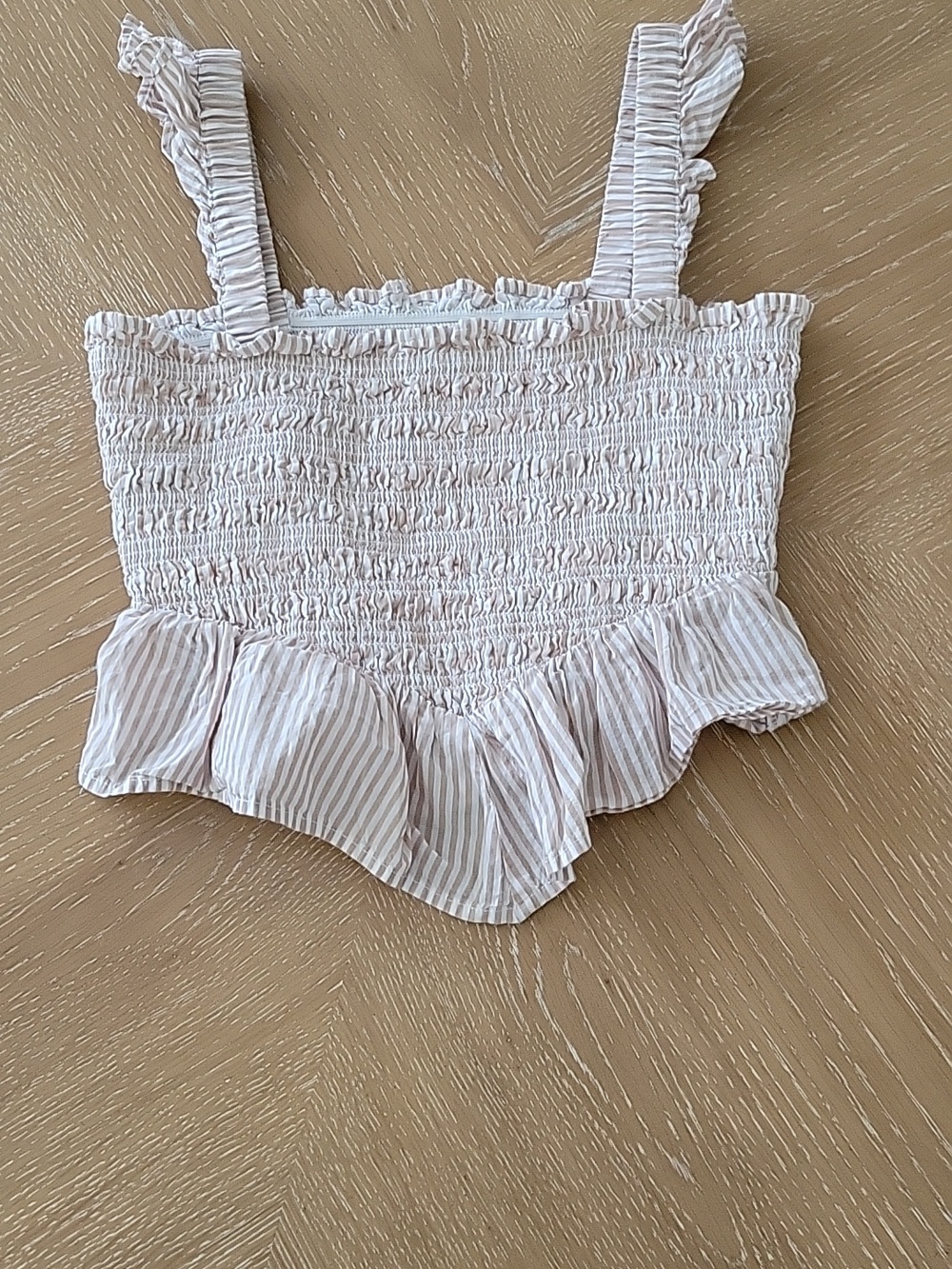 American Eagle Smocked Tank Top